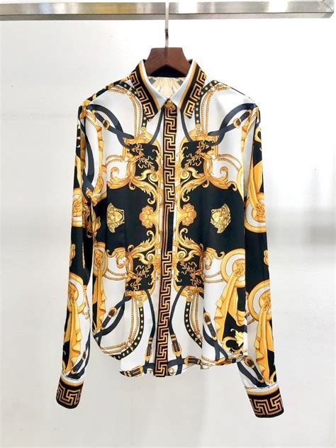 long sleeve versace blouses for ladies|versace tops ladies.